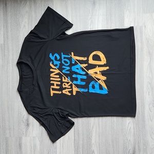 Brand new, graphic t shirt size small black color